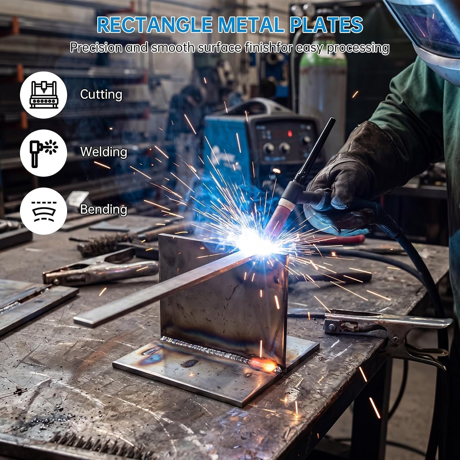 Metal Sheets for DIY Craft – 304 Stainless Steel, 16×12 Inch