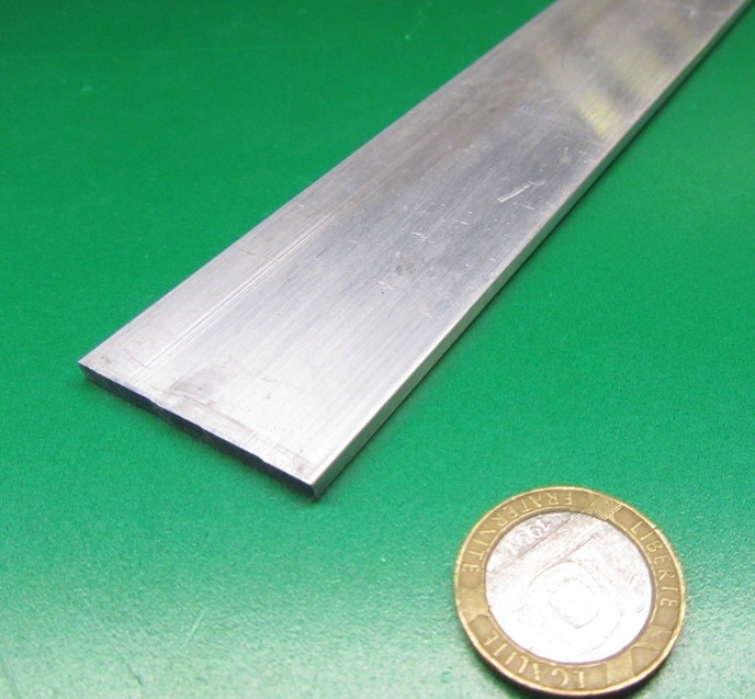 6061 T651 Aluminum Bar, 1/8″ (.125″) Thick x 1 1/2″ Wide x 12″ Length, 6 Pcs