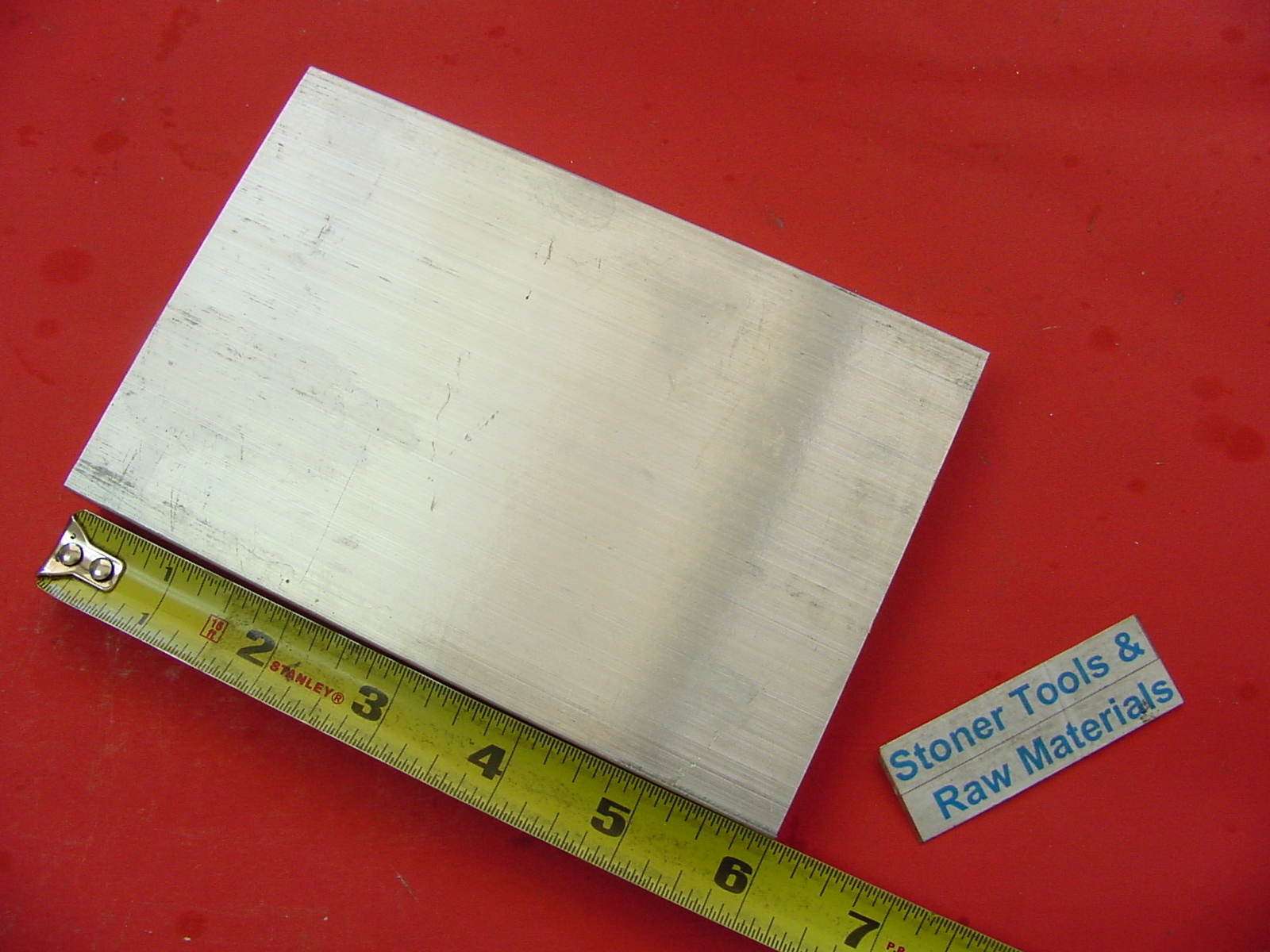 3/4″ X 4″ ALUMINUM 6061 FLAT BAR 6″ long Solid T6511 Extruded Mill Bar Stock new