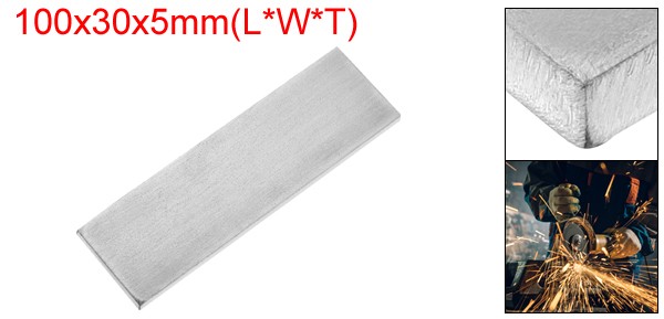 3/16″ Thickness 1-3/16″ Width 4″ Length Stainless Steel Flat Bar Metal Bar