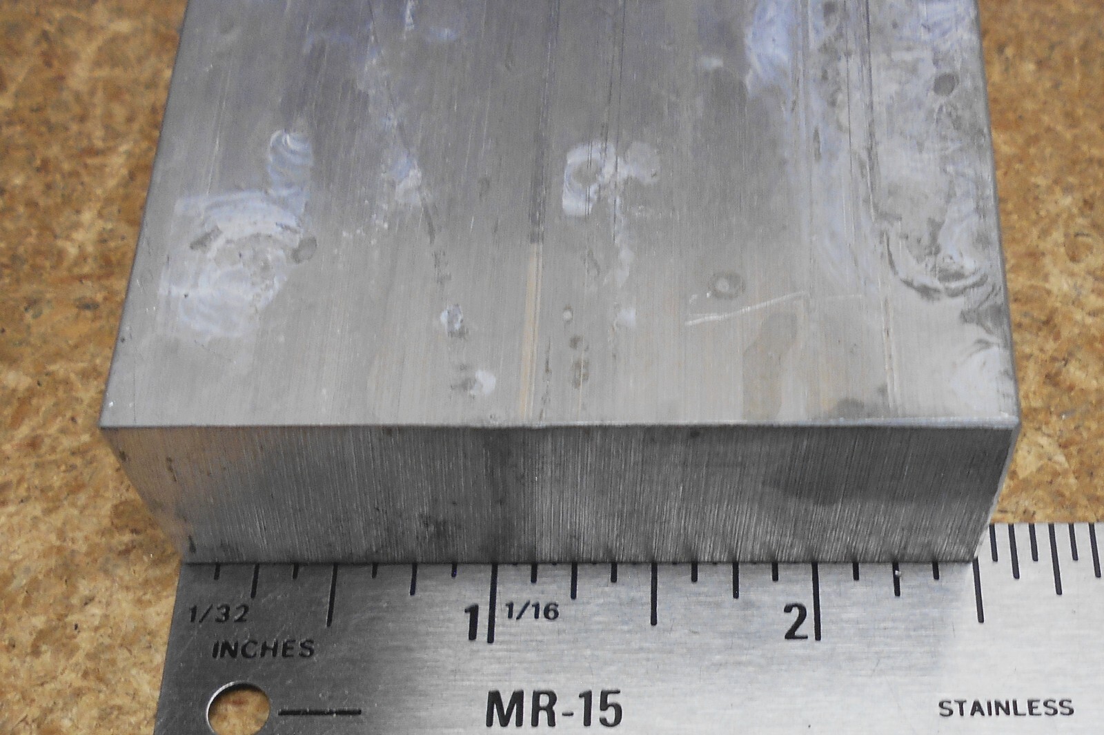(8) pcs Aluminum 6061 flat mill stock 3/4″ x 2-1/2 x 3-7/8″ bar stock – CUTOFFS