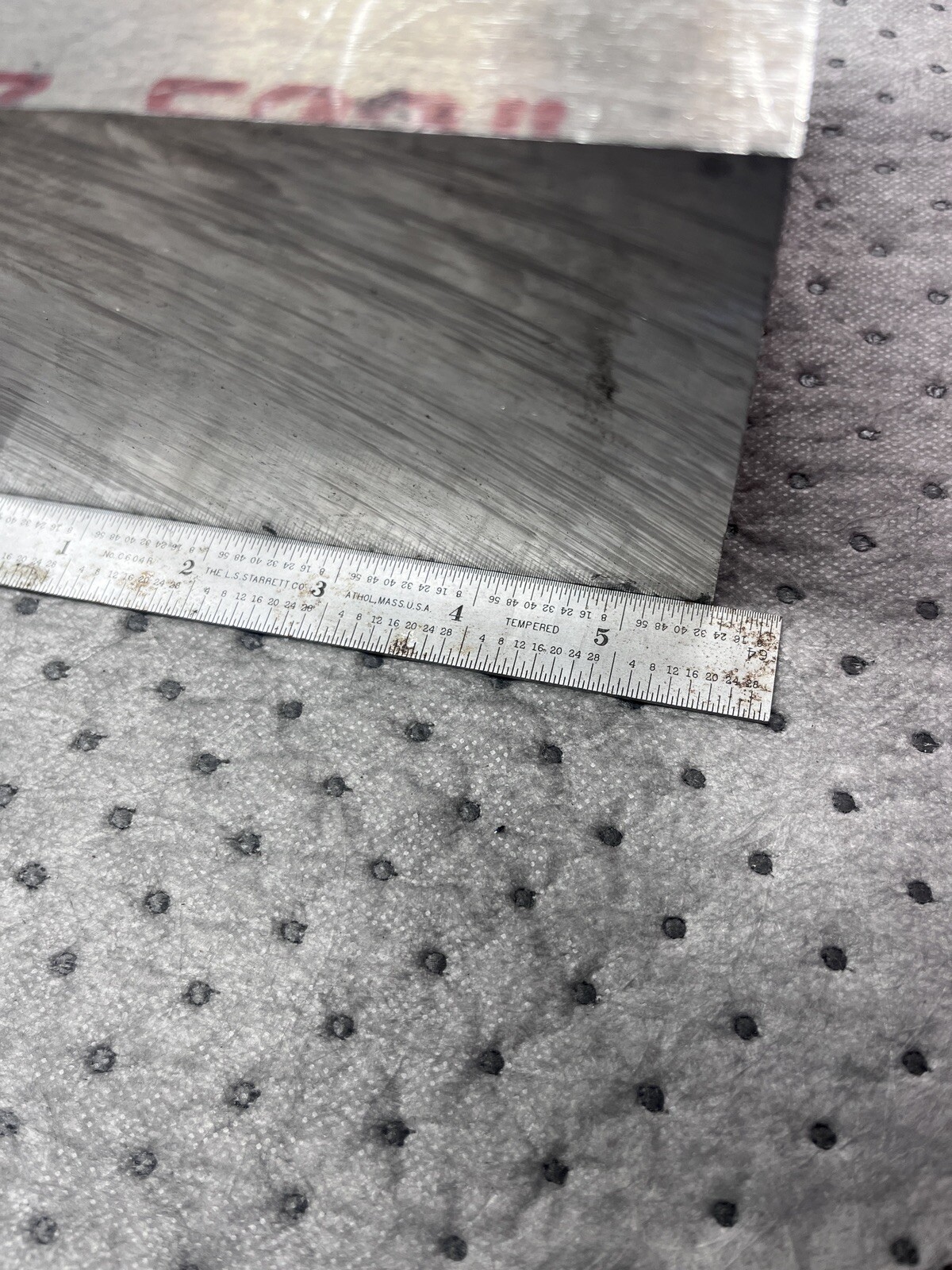 7075-T7351 Aluminum Plate / Block 10 Lbs