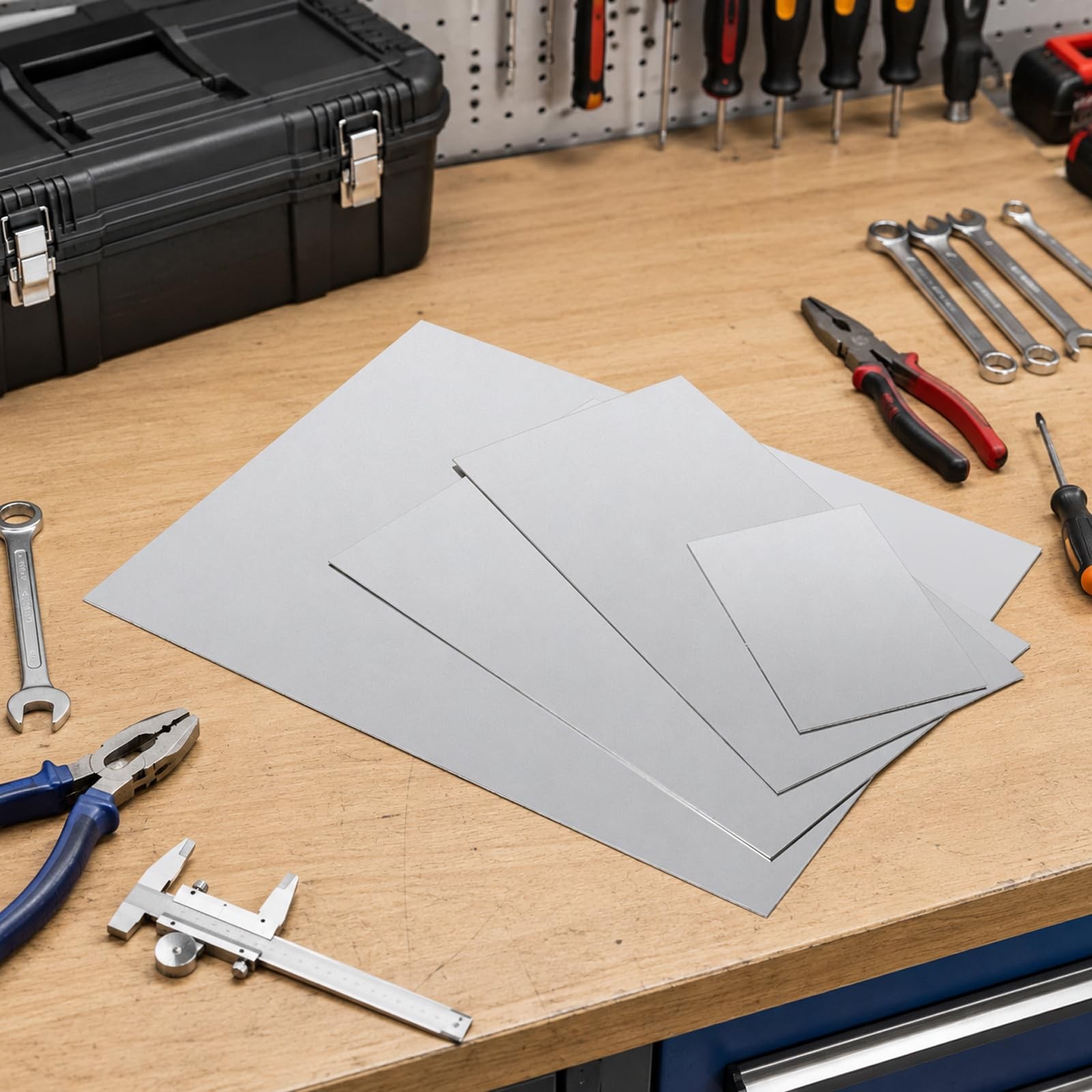LepoHome 8×12″ 16GA Stainless Steel Plates (1pc)