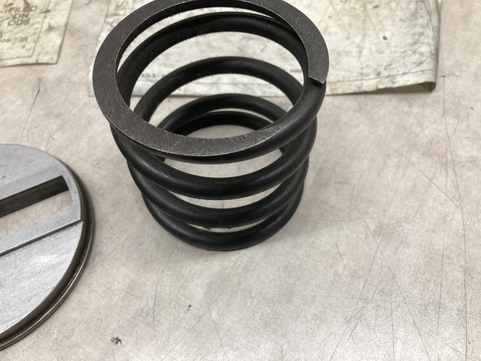 Wilson Tool 1.25 THK Emboss RD Make Die Base-Rework Punch & Die Cap W/ Sample