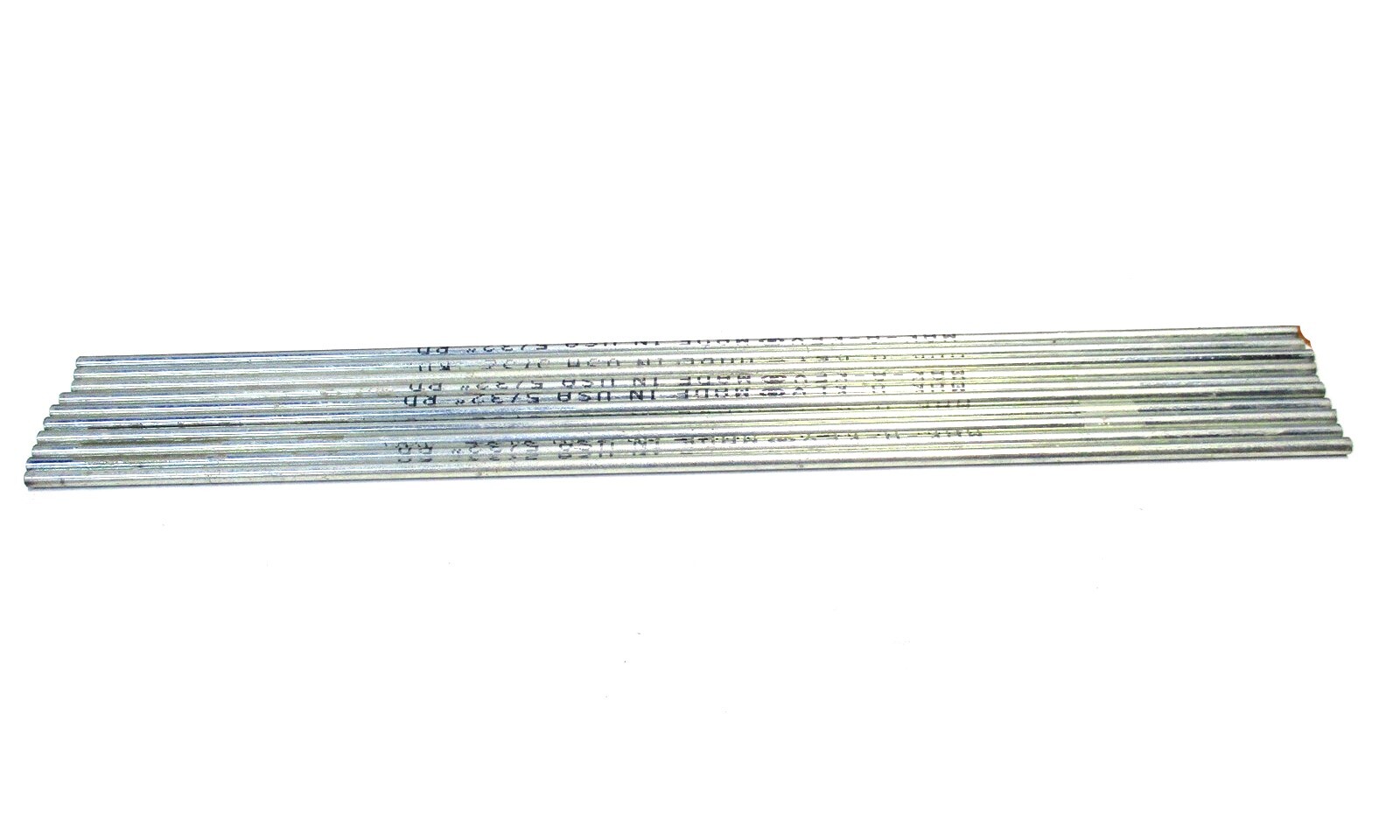 Mak-A-Key 5/32″ x 12″ Stainless Steel Round Bar Stock – Lot of 10