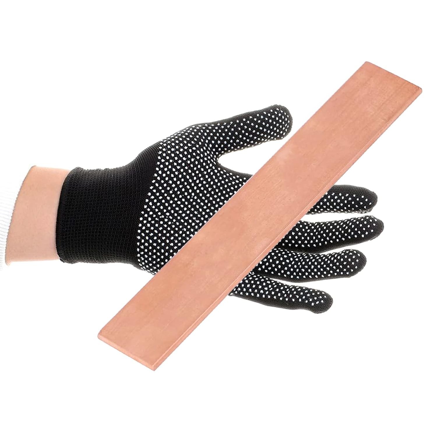 1/8″ x 1″ C110 Copper Flat Bar 6″ Long, Copper Bus Bar
