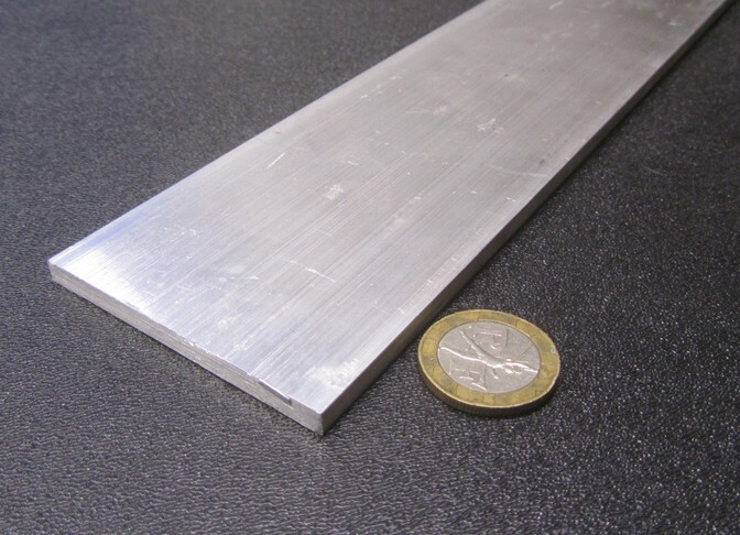 6061 T6511 Aluminum Bar, 3/16″ (.187″) Thick x 2 1/2″ Wide x 24″ Length