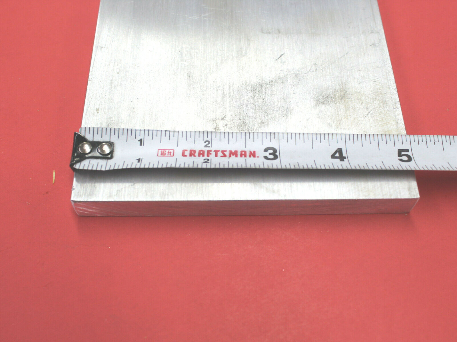1/2″ X 5″ ALUMINUM 6061 FLAT BAR 7″ long Solid Extruded Mill Bar Stock New