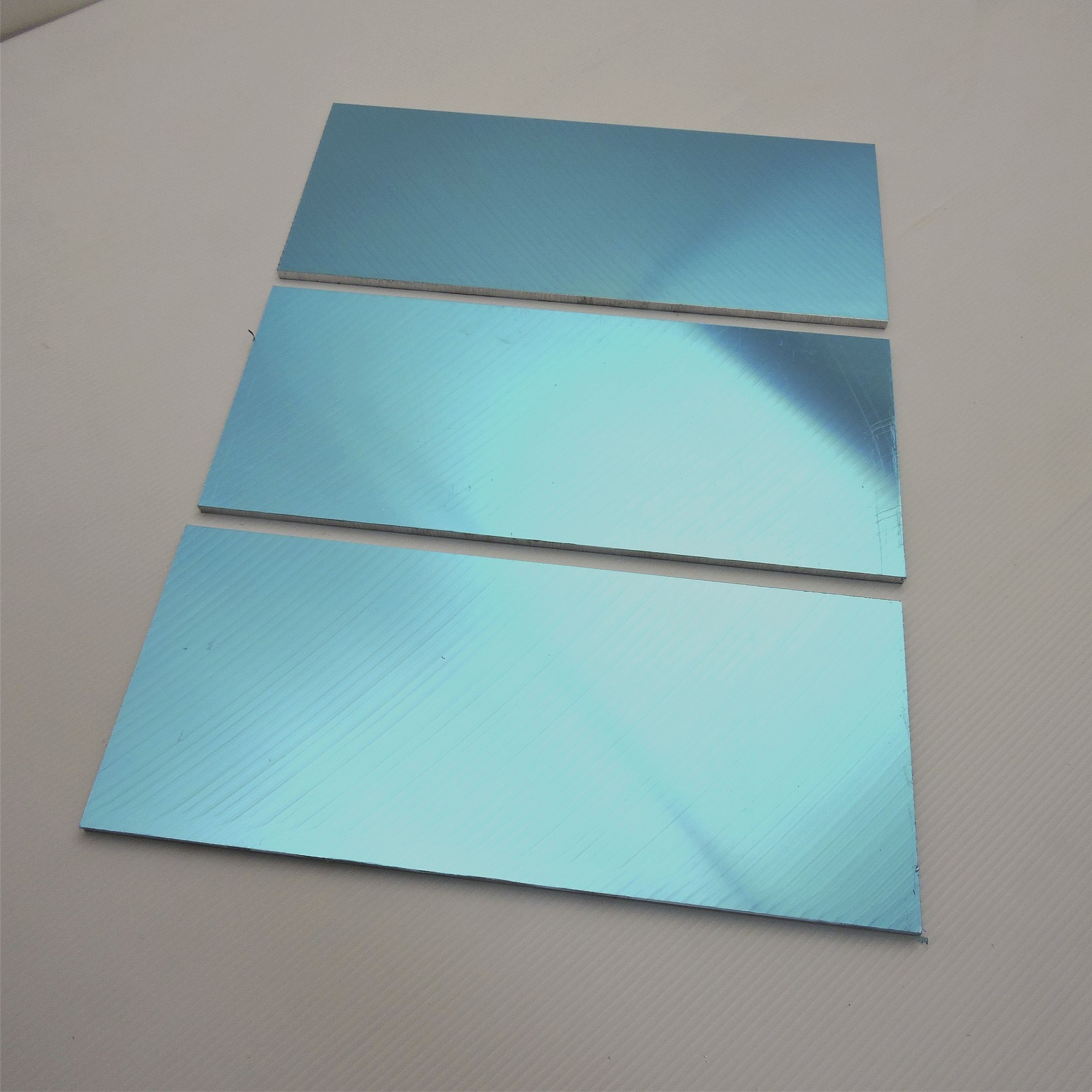 .25″ thick 1/4 Precision CAST Aluminum PLATE 6.75″ x 15.375″Long QTY 3 sku157267