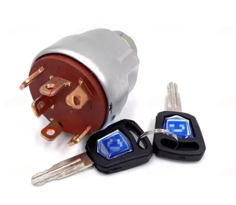 NEW FOR XCMG Excavator XE17/60DA/75/135/200/215/235DK Ignition Switch Start Lock