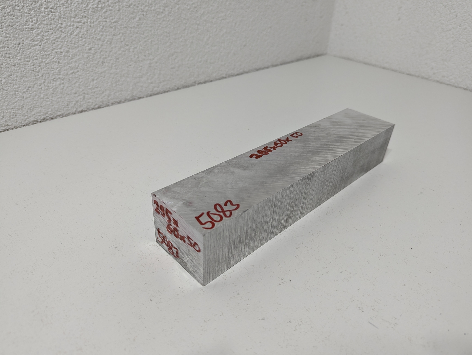 Aluminium Sheet | 295 x 60 x 50mm | EN AW-5083 (AlMg4.5Mn)