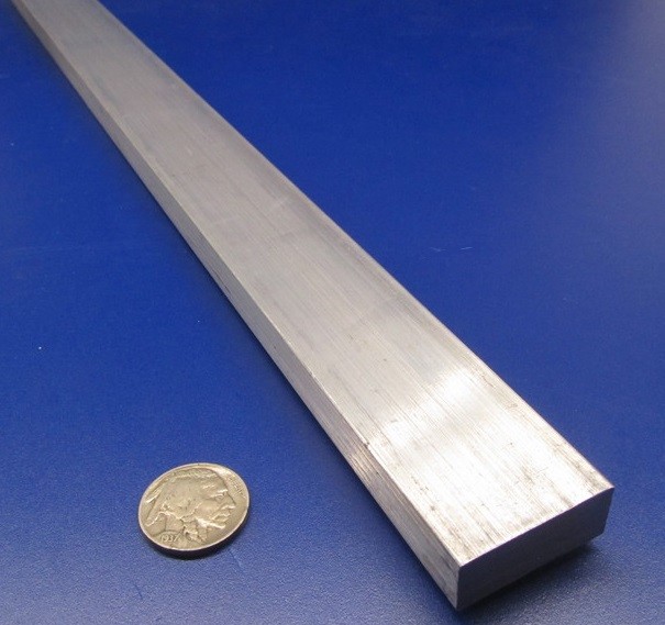 2024 T351 Aluminum Bar, 1/2″ (.500″) Thick x 1 1/4″ Wide x 24″ Length