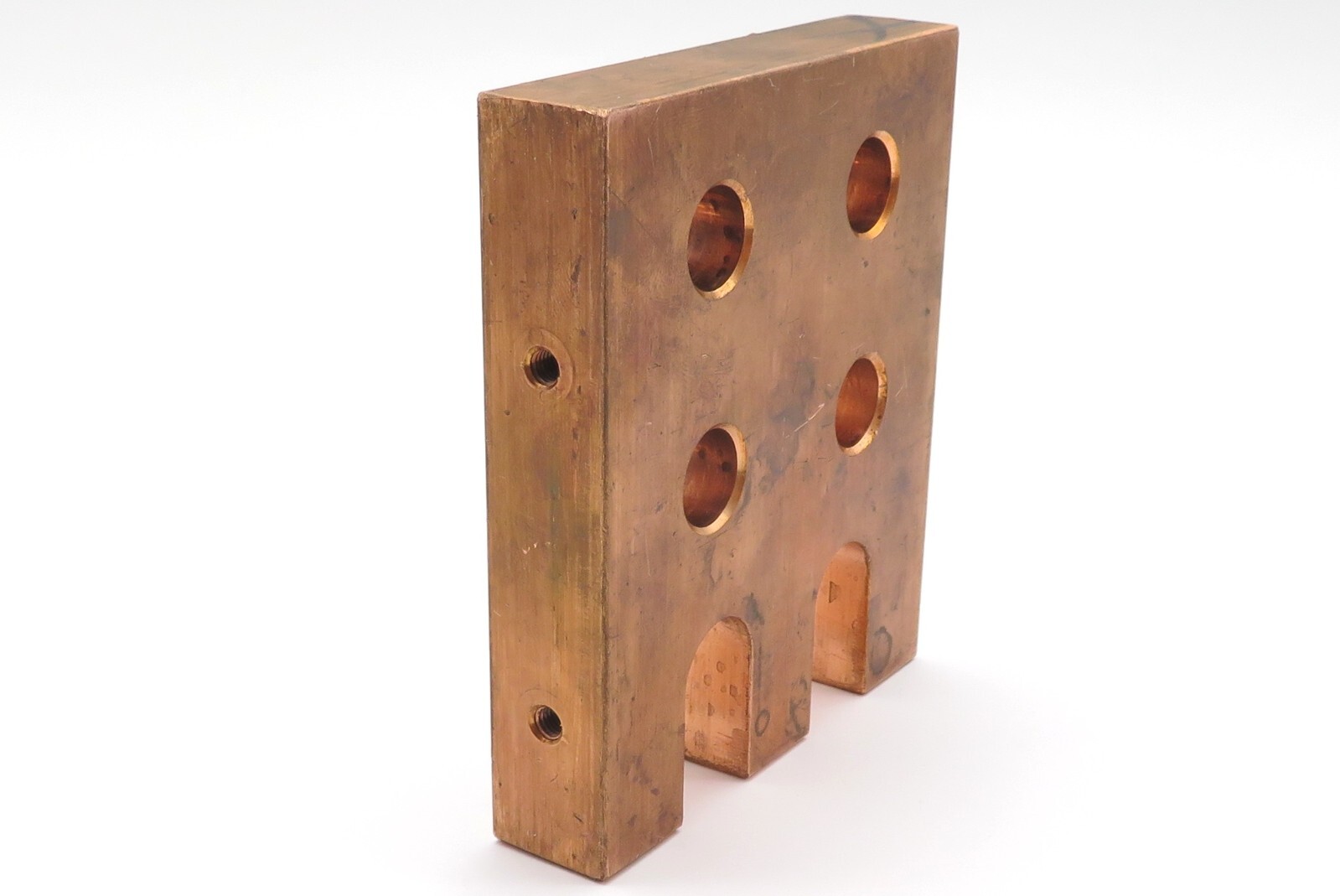Kupferblock Kupferplatte CU-Block Kupfer Block Platte Flach 105x90x20 mm