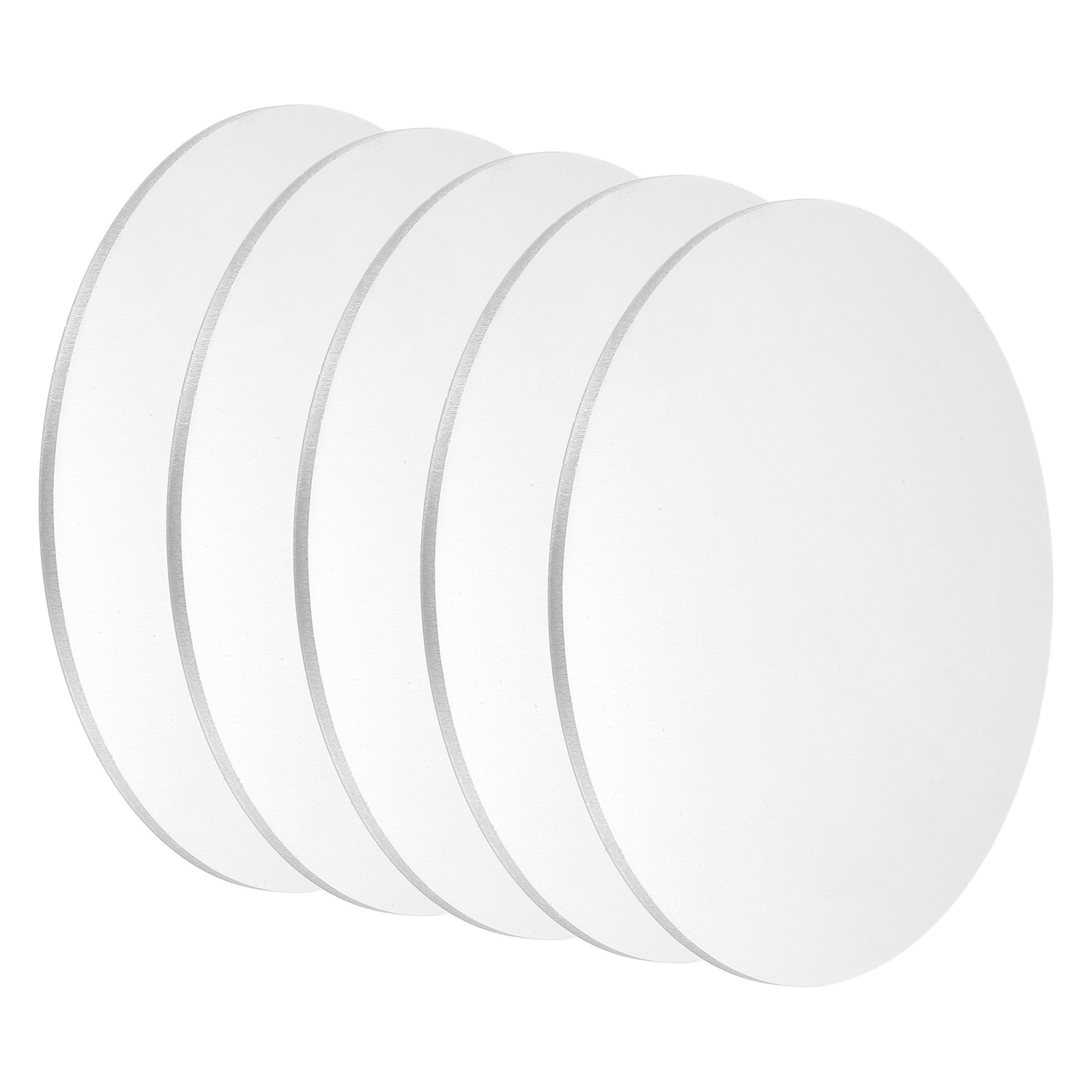 5Pcs Aluminum Disc, 4″(100mm) Dia 0.1″(2.5mm) Thick Round 1060 Aluminum Sheets