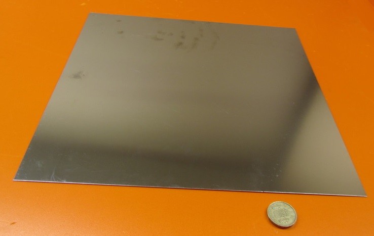 301 Stainless Steel Sheet Shim, .012″ (+/-.0010″) x 12.0″ x 1 Foot Length
