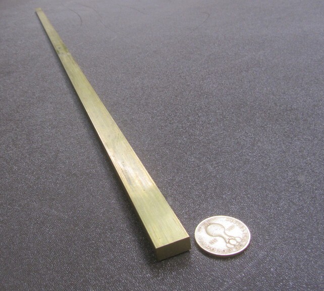 360 Brass Flat Bar 5/16″ Thick x 5/8″ Wide x 48.0″ Length