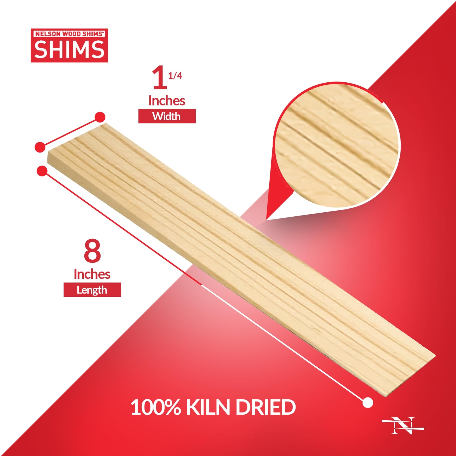– Pro Pack 8-Inch Wood Shims 120-Pack