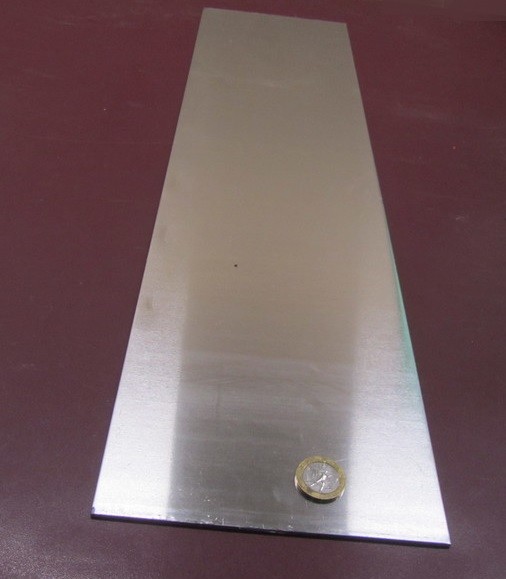 1100 Aluminum Sheet Softened (O) .090″ Thick x 6.0″ Wide x 24.0″ Long