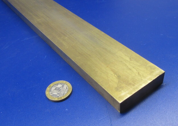385 Brass Flat Bar 1/2″ Thick x 2.0″ Wide x 4 Foot Length