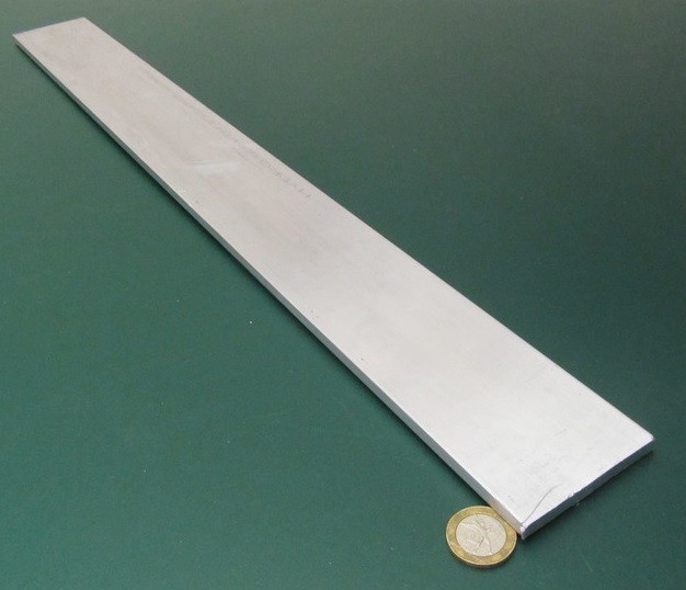 2024 T4 Aluminum Bar, 1/4″ (.250″) Thick x 2 1/2″ Wide x 24″ Length