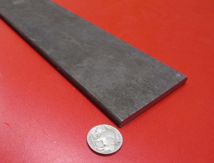 5160 Spring Steel (Knife, Blade) Bar .250″ (+/-.006″) Thick x 3.0″ Wide x 12″