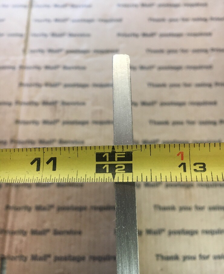 4 PCS 1/4 Flat Steel Plate 8″ X 12″ Bracing Welding Supports Industrial Machine