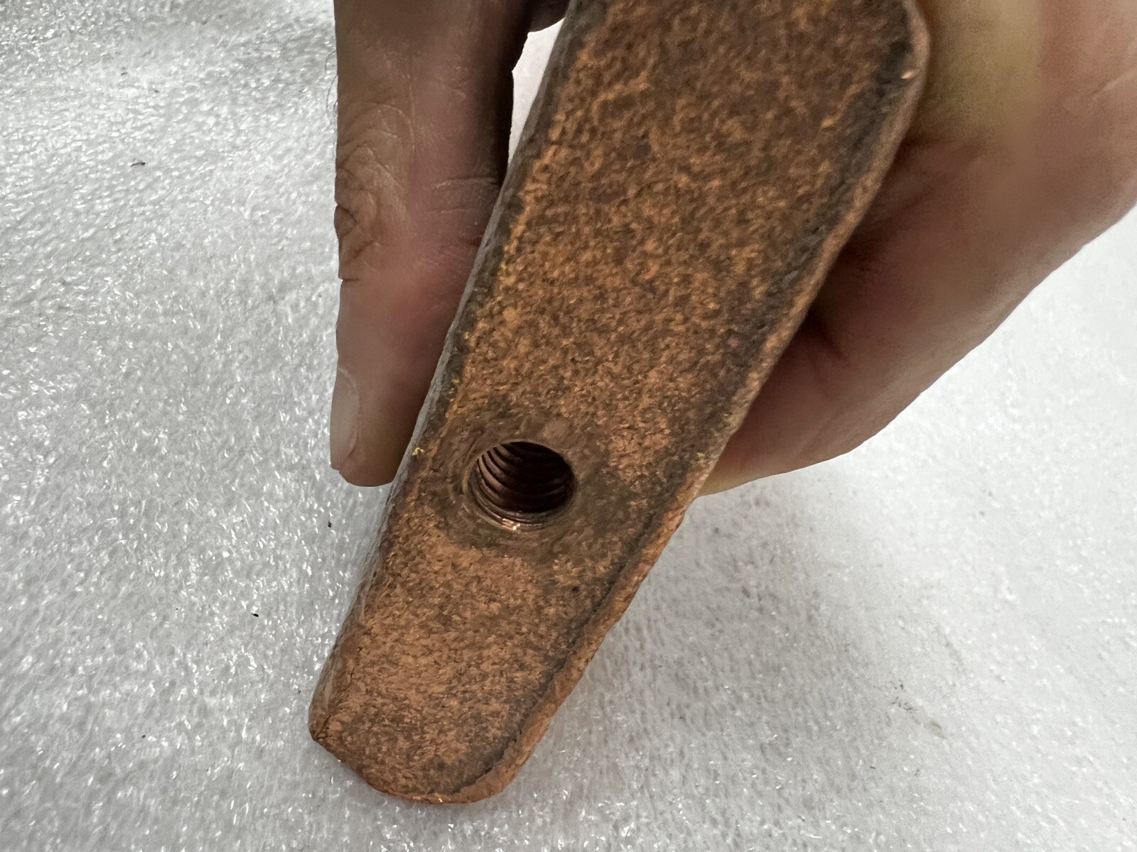 Pure Copper Anode min. 99.99 Approx. 3/4″thick x 3-1/2″ wide x 30″ long