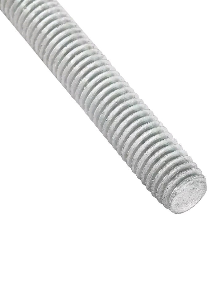 Zinc Plated Steel NC Threaded Rod 1/4-20 x 3″ Inch Pack of 8