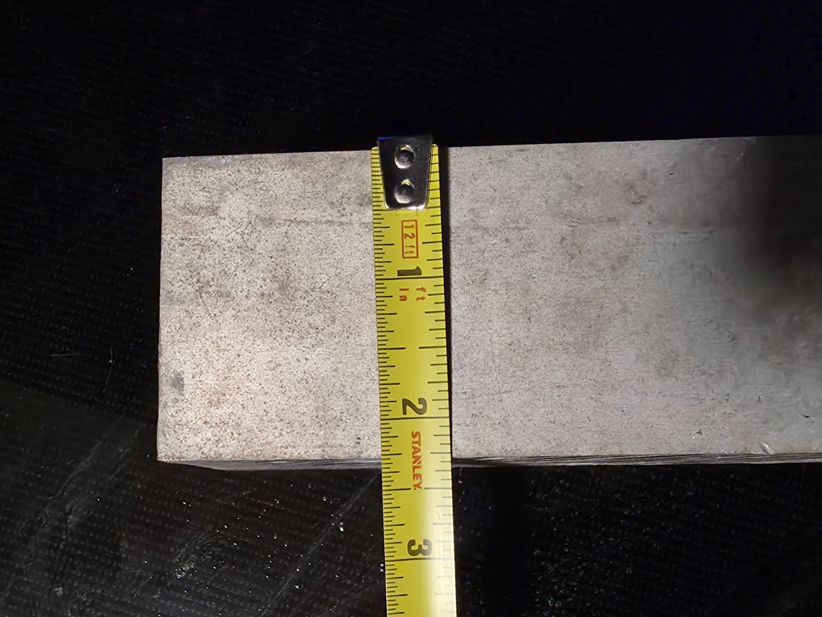 7075 T6 Aluminum 2-5/8″ thick x 2-1/4″ wide x 9″ long High Quality billet