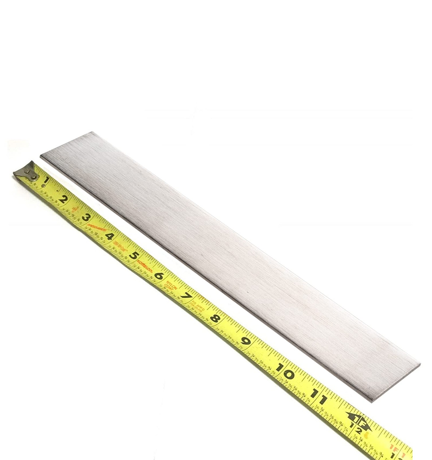 304 Stainless Steel Flat Bar 12×2 Inch 0.12 Thick Rectangular Strip Metal