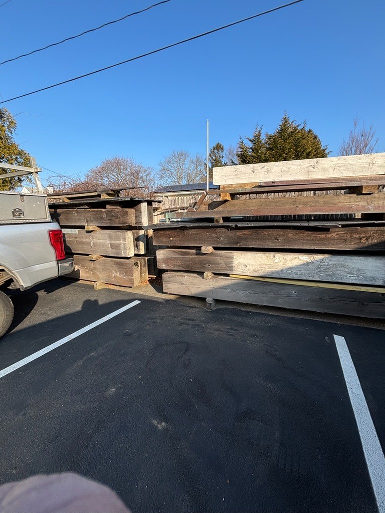 timbers, beams, reclaimed lumber