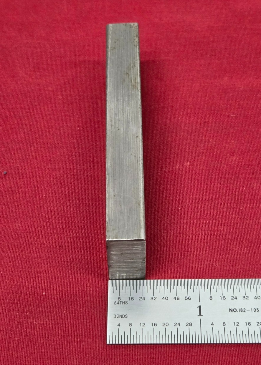 D2 Tool Steel Block Billet 3.115″ L x 0.92″ W x 0.41″ Thick, 5.21 Oz.