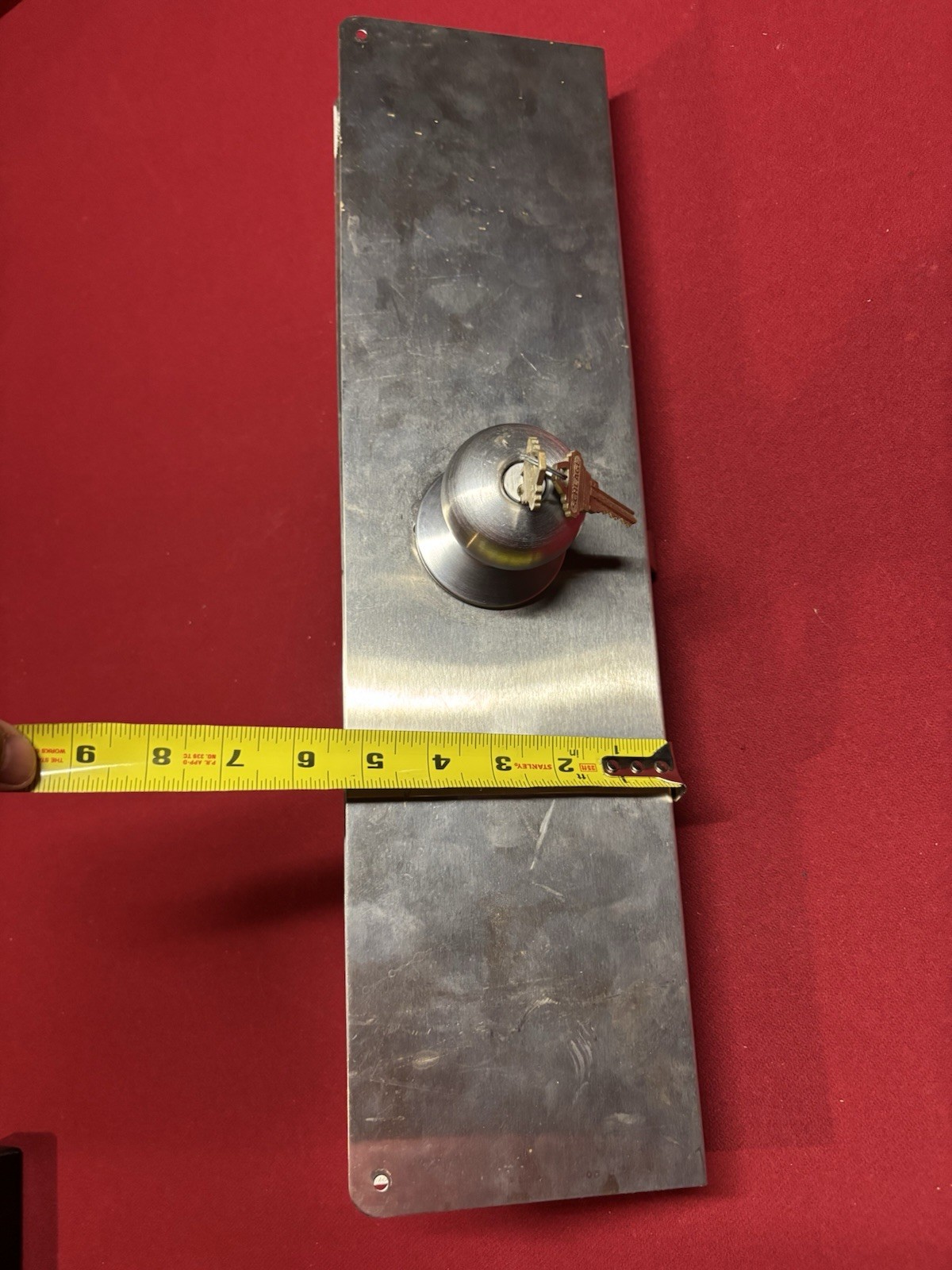 Steel Metal Sheet Flat Stock 20 in x 4 in x 1/8 in Thickness