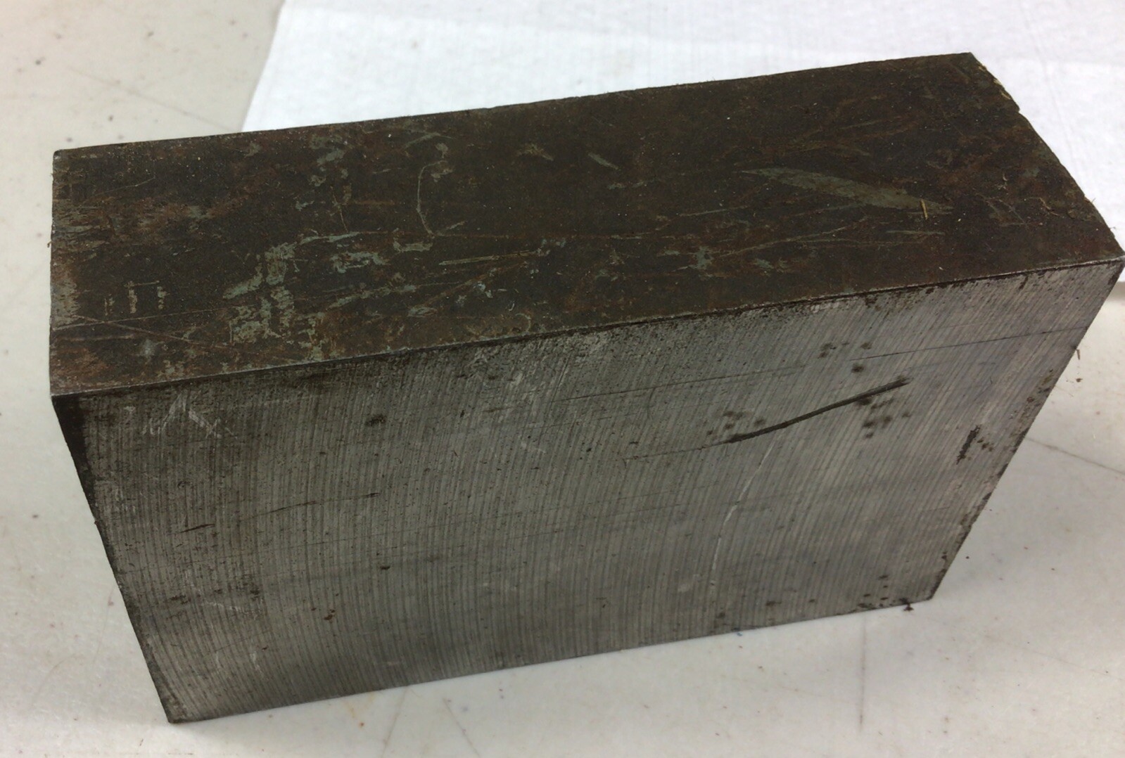 D2 Tool Steel Flat Stock, 1.62” X 3.02” X 4.77” long