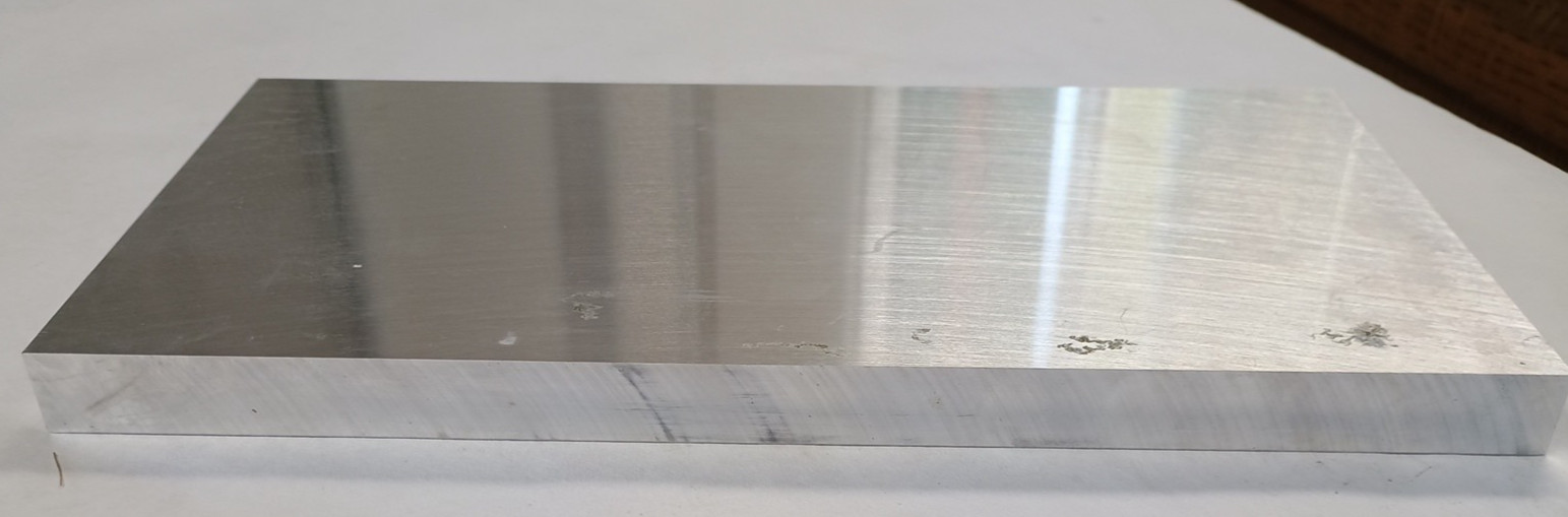3/4 x 6 x 12″ Aluminum Rectangle Blank 2024 Alloy
