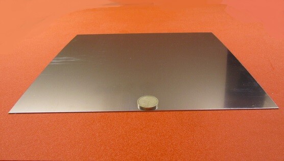 304 Stainless Steel Sheet Annealed, .060″ Thick x 12″ Wide x 12″ Length, 1 Unit