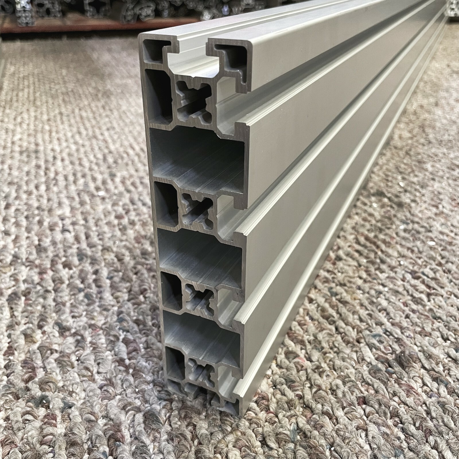 45×180-6S Aluminum T-Slot Profile-10mm T-Slot-1320mm 60″ Long (4)PK