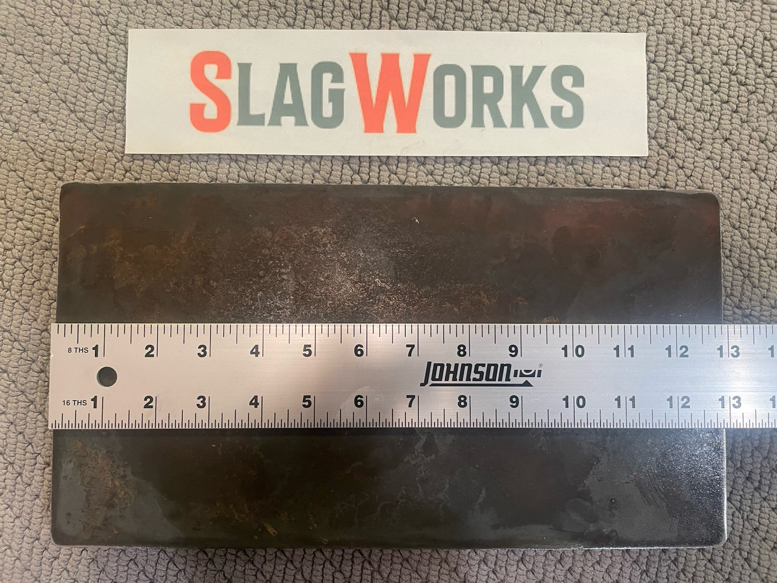 1/2x8x13 inch steel plate 8”x13” A36 Hot Roll Flat .5″ Thick