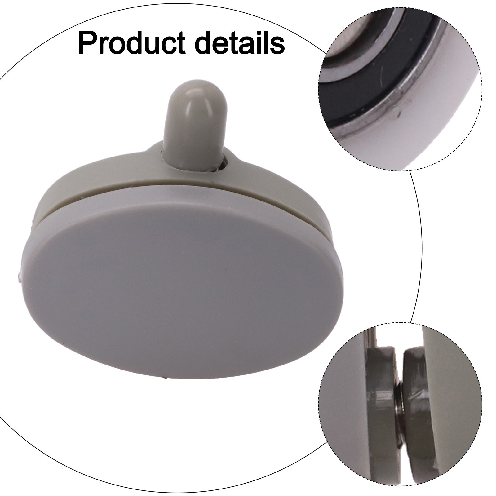 Shower Door Wheel Assembly Kit Includes Four Adjustable Rollers at 23mm