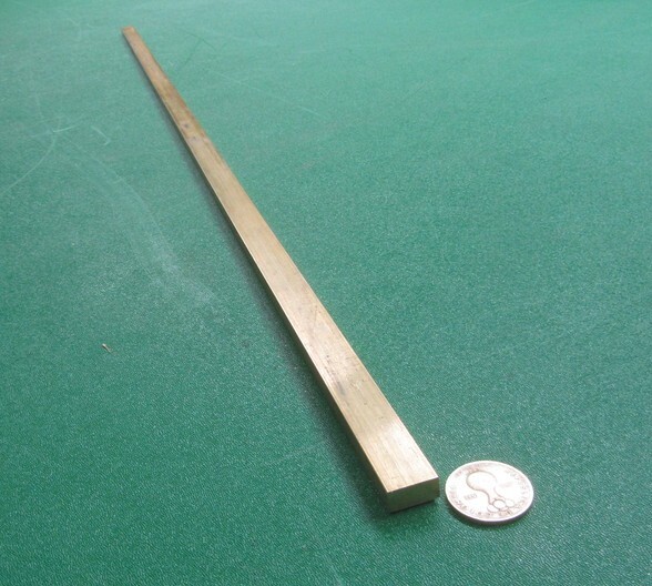 360 Brass Flat Bar 5/16″ Thick x 5/8″ Wide x 48.0″ Length
