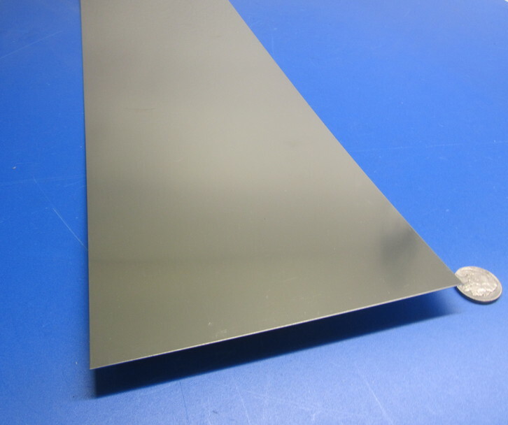 301 Stainless Steel Sheet 1/2 Hard .006″ Thick x 6.0″ Width x 50.0″ Length