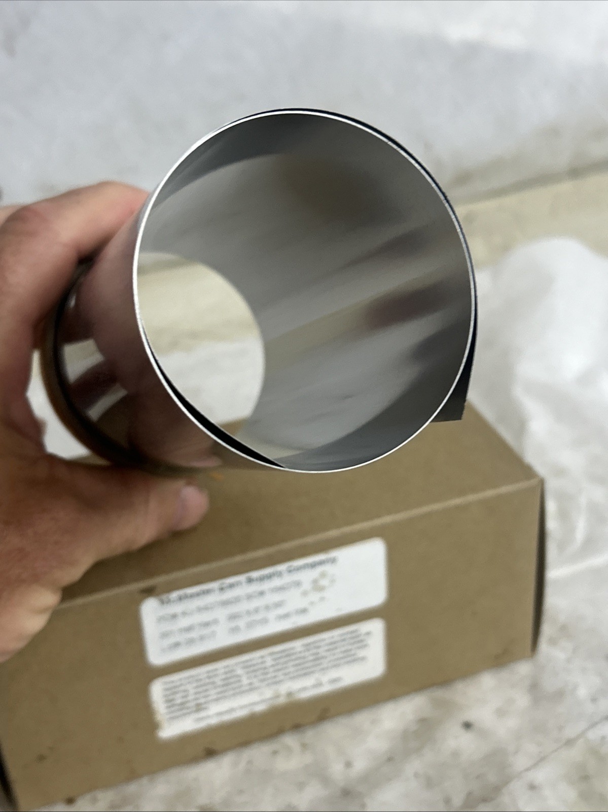 301 Stainless Steel Shim Stock .002×6”x50” 301 Half Hard 301 1/2 Hard .002x6x50”