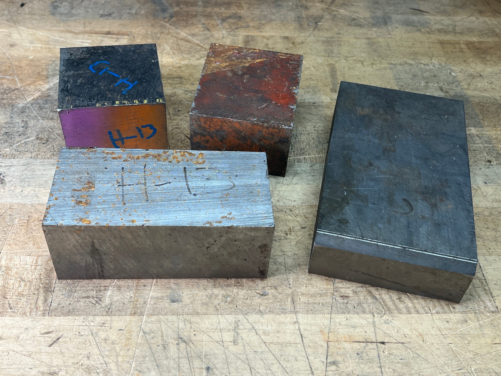 H13 Tool Steel cut off lot flat bar stock various sizes –