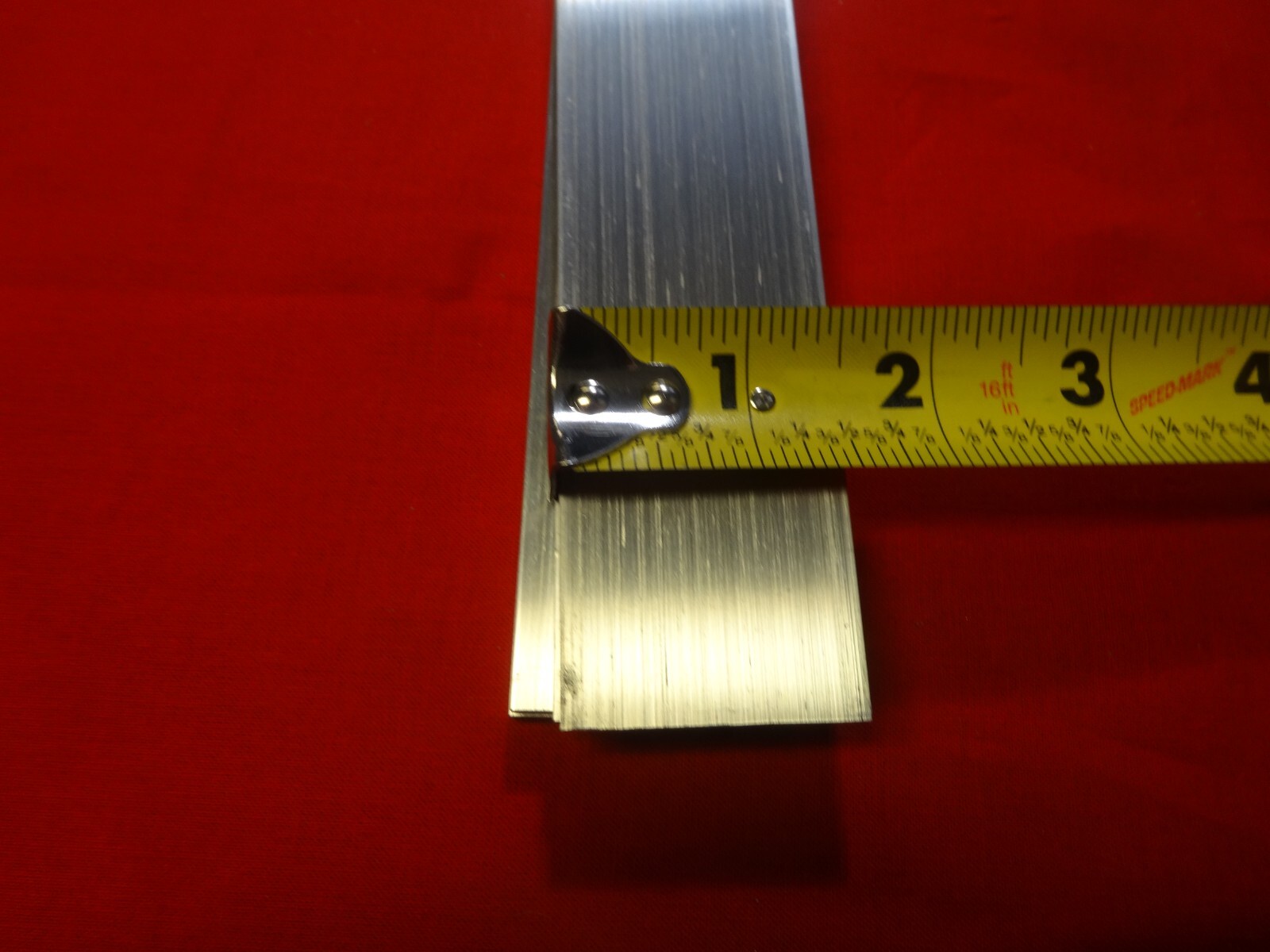 4 Pieces 1/8″ X 1 1/2″ ALUMINUM 6061 FLAT BAR 12″ long