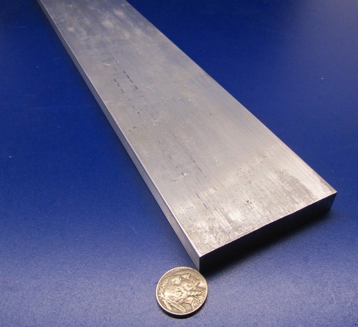 6061 T651 Aluminum Bar, 1/2″ (.500″) Thick x 3.0″ Wide x 60″ Length