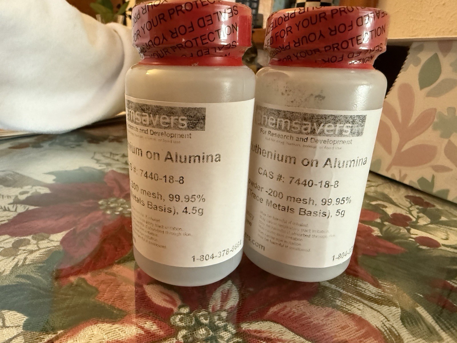 Ruthenium Powder -200 mesh, 99.95% (Trace Metals Basis), Certified