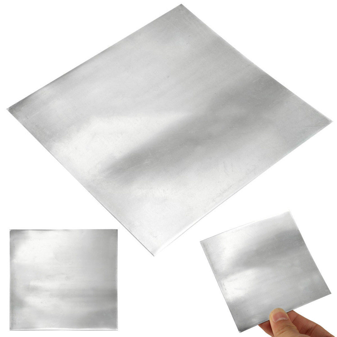 High Purity 99.9% Zinc Zn Sheet Plate Metal Foil 100x100x0.5mm