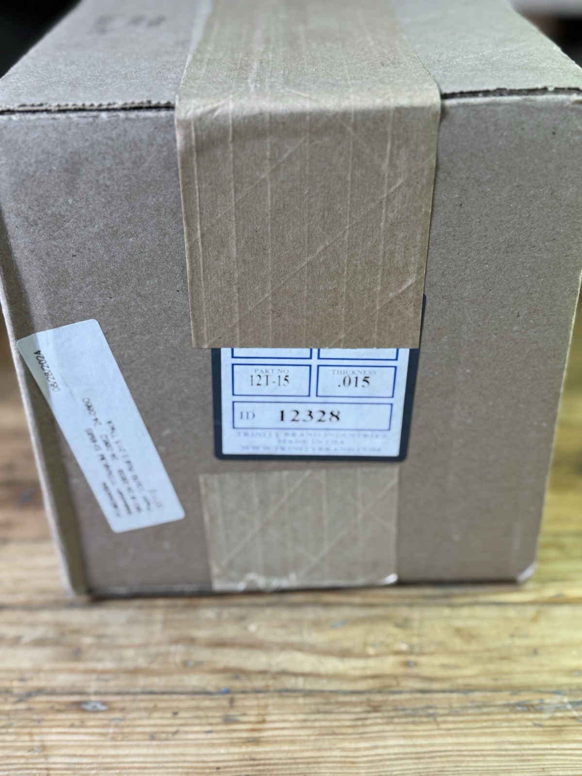 Titanium Grade 2 Shim Stock .015 Trinity Brand 12” x 50” 12T-15 ASTM B265 Anneal