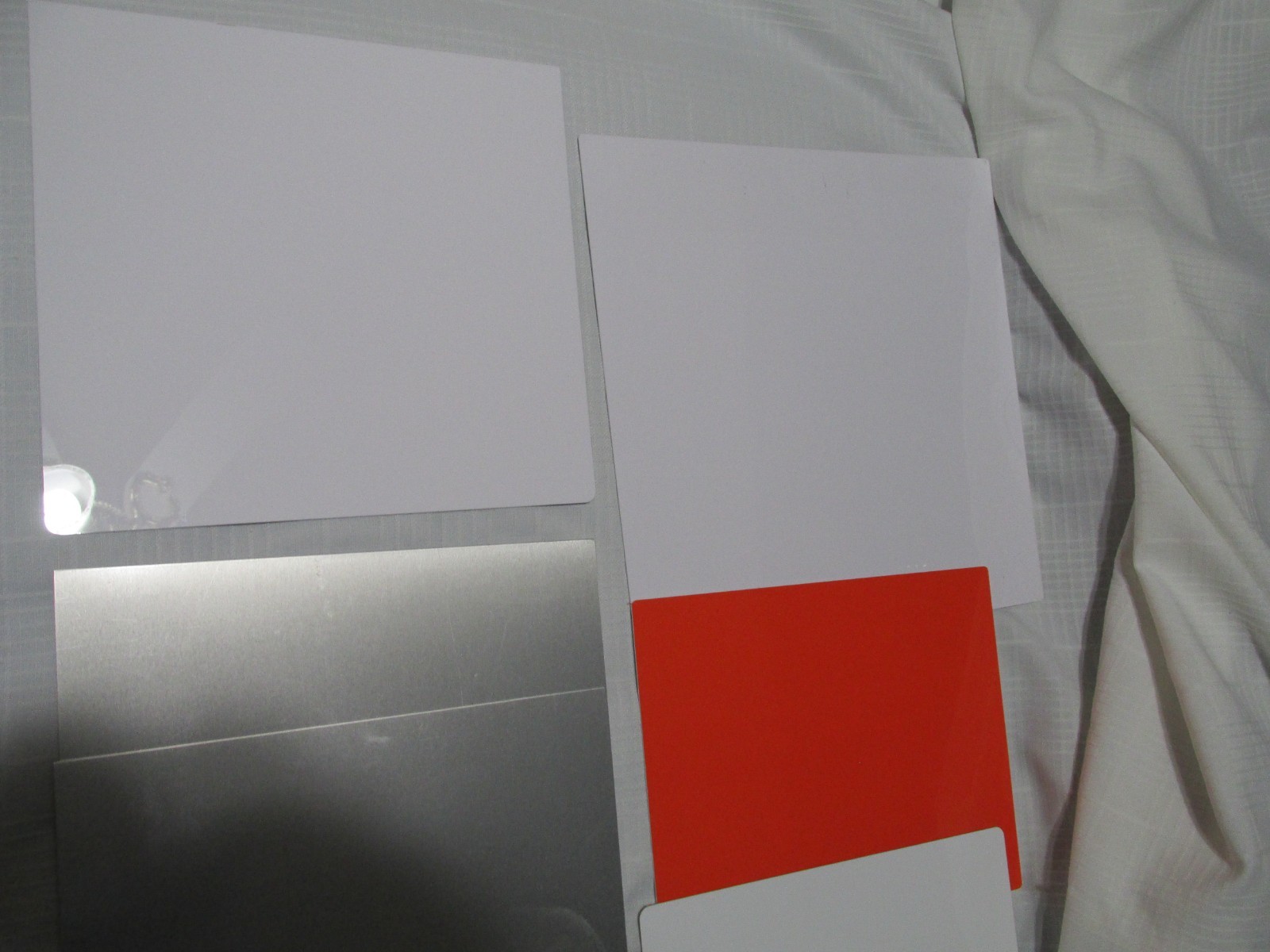 Various Sizes Aluminum Sheet Metal Thin Flat Lot of 13