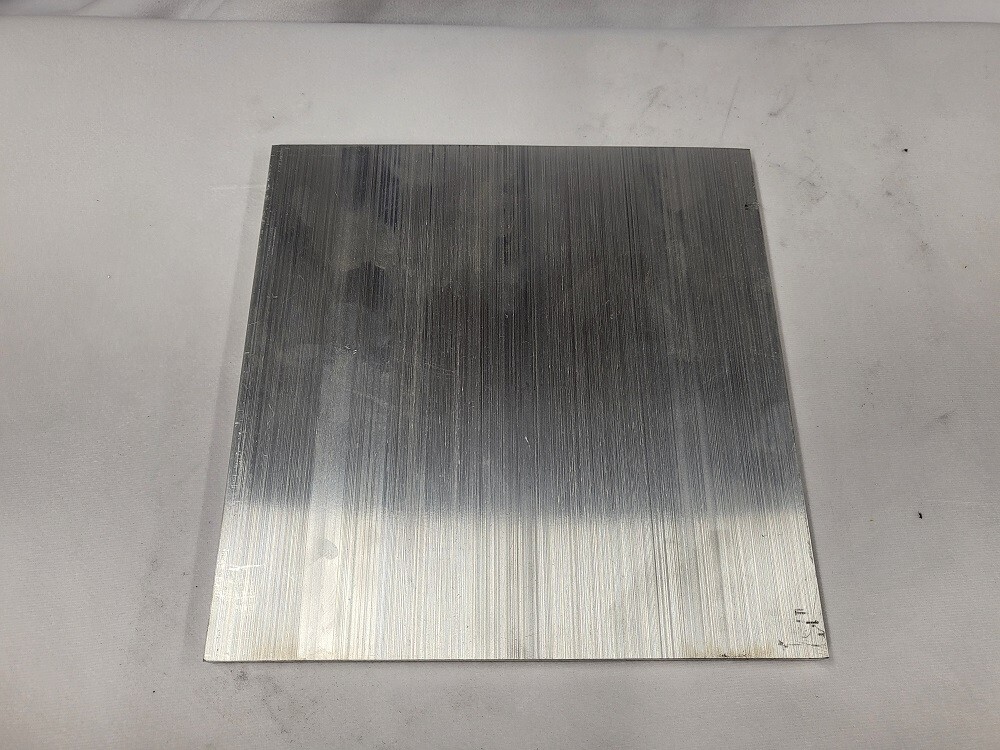 6061 Aluminum Flat Bar, 3/8″ x 8″ x 8″ long, Solid Stock, Plate, Machining,T6511